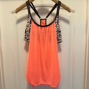 ZeroXposur Tankini Bathing Suit Top Large